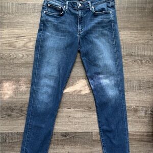 Agolde Dark Blue Skinny Jeans